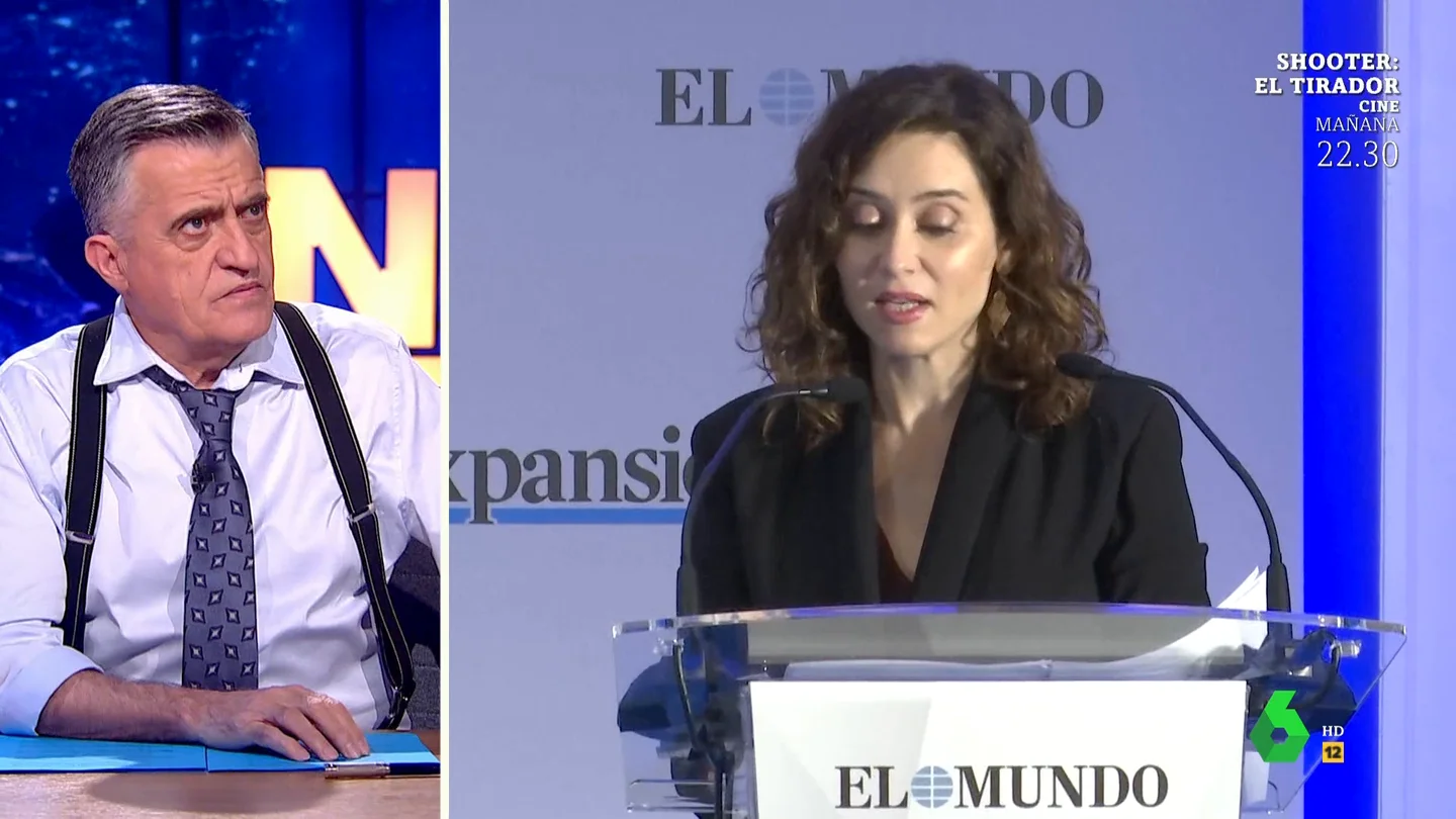 Wyoming, irónico con Ayuso tras criticar a Sánchez: "Mucho mejor abusar de los ciudadanos apostando por lo privado" Wyoming, irónico con Ayuso tras criticar a Sánchez: "Mucho mejor abusar de los ciudadanos apostando por lo privado"