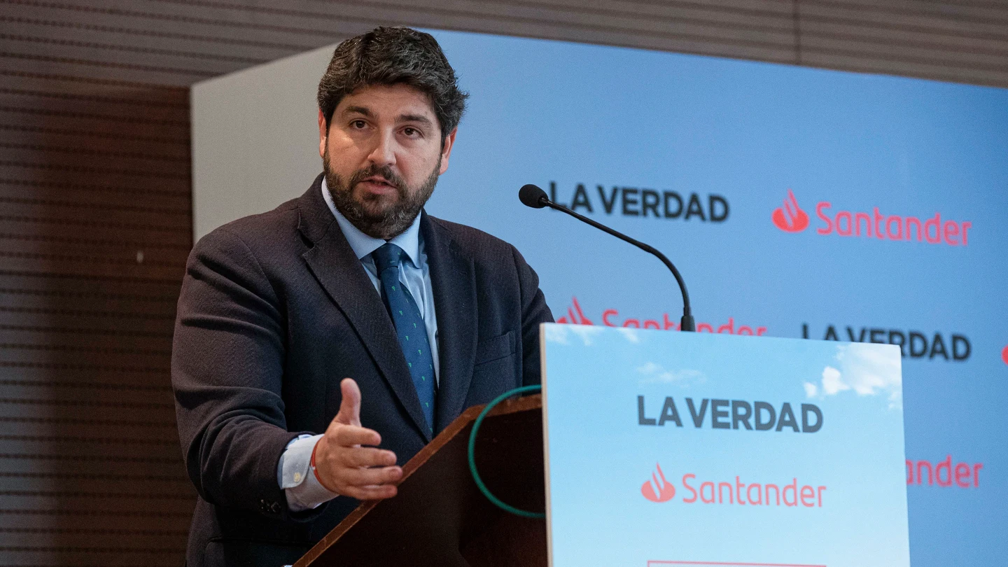 El presidente de la Comunidad de Murcia, Fernando López Miras El presidente de la Comunidad de Murcia, Fernando López Miras