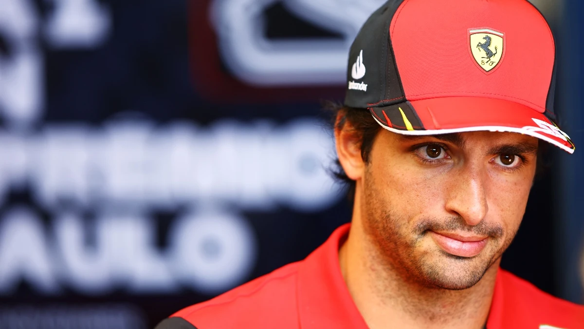 Carlos Sainz, piloto de Ferrari