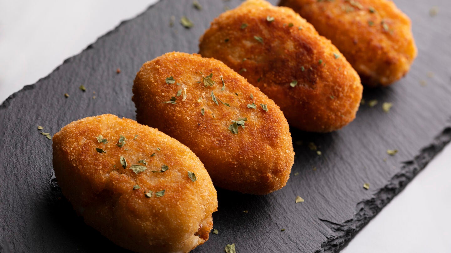 Plato de croquetas
