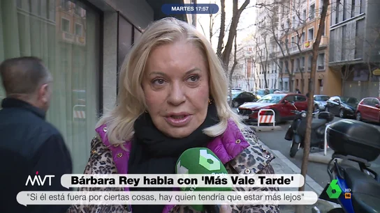 Bárbara Rey cree que Juan Carlos I debería volver a España: "Ha hecho cosas muy buenas" Bárbara Rey cree que Juan Carlos I debería volver a España: "Ha hecho cosas muy buenas"