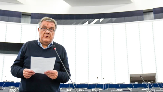 El exeurodiputado Pier Antonio Panzeri, en una imagen de archivo El exeurodiputado Pier Antonio Panzeri, en una imagen de archivo