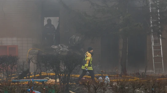 Accidente de helicóptero en Ucrania donde ha fallecido el ministro del Interior Accidente de helicóptero en Ucrania donde ha fallecido el ministro del Interior