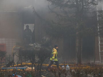 At least 18 dead and more than 20 injured when a helicopter crashed near a kindergarten in kyiv
