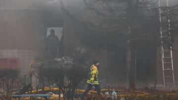 Accidente de helicóptero en Ucrania donde ha fallecido el ministro del Interior