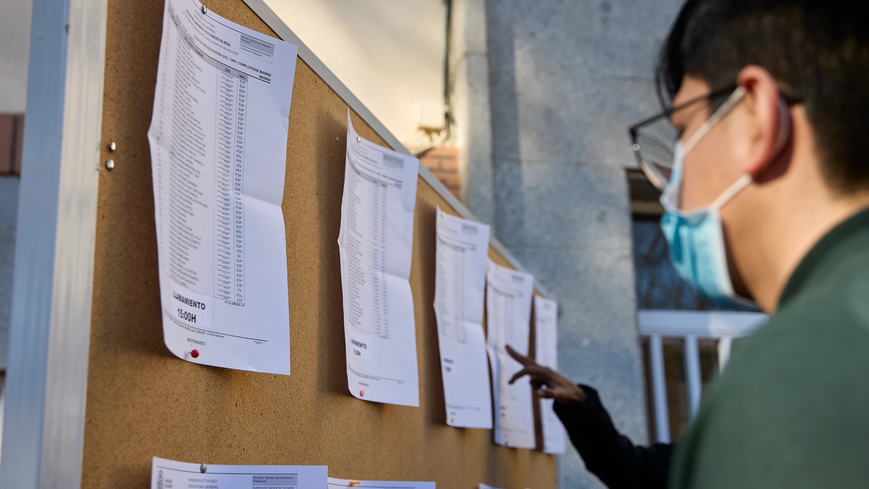 El examen del MIR de 2022, en la Facultad de Educación de la Universidad Complutense de Madrid