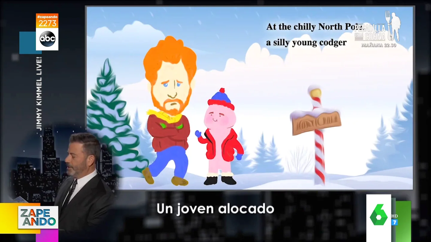 Así es la cómica versión infantil de Jimmy Kimmel sobre el libro del príncipe Harry y su "pene congelado" Así es la cómica versión infantil de Jimmy Kimmel sobre el libro del príncipe Harry y su "pene congelado"