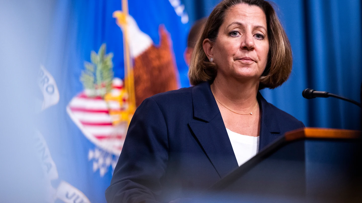 La Fiscal General Adjunta de EEUU, Lisa Monaco, durante una comparecencia La Fiscal General Adjunta de EEUU, Lisa Monaco, durante una comparecencia