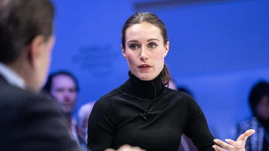 La primera ministra de Finlandia, tajante: "Ucrania tiene que ganar. No veo otra opción" La primera ministra de Finlandia, tajante: "Ucrania tiene que ganar. No veo otra opción"