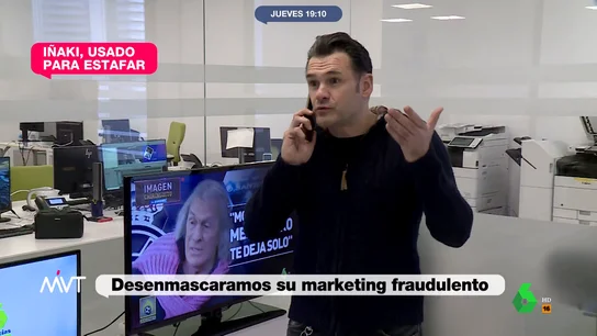 "Estáis usando mi imagen para engañar a la gente": Iñaki López planta cara a una estafa de criptomonedas "Estáis usando mi imagen para engañar a la gente": Iñaki López planta cara a una estafa de criptomonedas