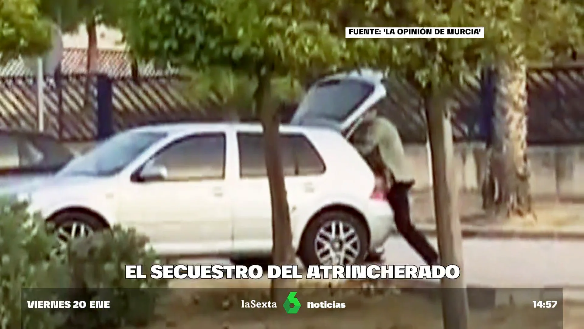 secuestro del atrincherado