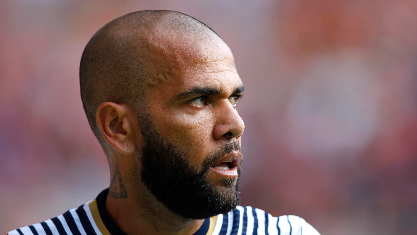 Imagen de archivo del futbolista Dani Alves. Imagen de archivo del futbolista Dani Alves.