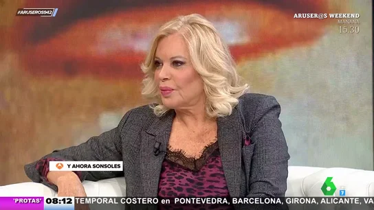 Bárbara Rey, sobre su relación con Juan Carlos I: "Me hubiera gustado que no hubiera ocurrido nunca" Bárbara Rey, sobre su relación con Juan Carlos I: "Me hubiera gustado que no hubiera ocurrido nunca"