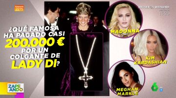 Madonna, Kim Kardashian o Meghan Markle: ¿qué famosa pagó 187.000€ por un colgante de Lady Di? 