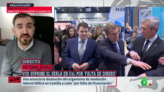 Ignacio Escolar: "Mañueco insulta la inteligencia de cualquier ciudadano con sus ataques a Sánchez" Ignacio Escolar: "Mañueco insulta la inteligencia de cualquier ciudadano con sus ataques a Sánchez"