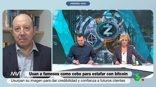 La alerta de Gonzalo Bernardos sobre la inversión en criptomonedas: "Esto es el timo de la estampita" La alerta de Gonzalo Bernardos sobre la inversión en criptomonedas: "Esto es el timo de la estampita"
