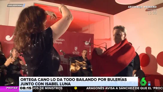 Ortega Cano baila con Isabel Luna en la inauguración de su museo Ortega Cano baila con Isabel Luna en la inauguración de su museo
