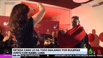 Ortega Cano baila con Isabel Luna en la inauguración de su museo