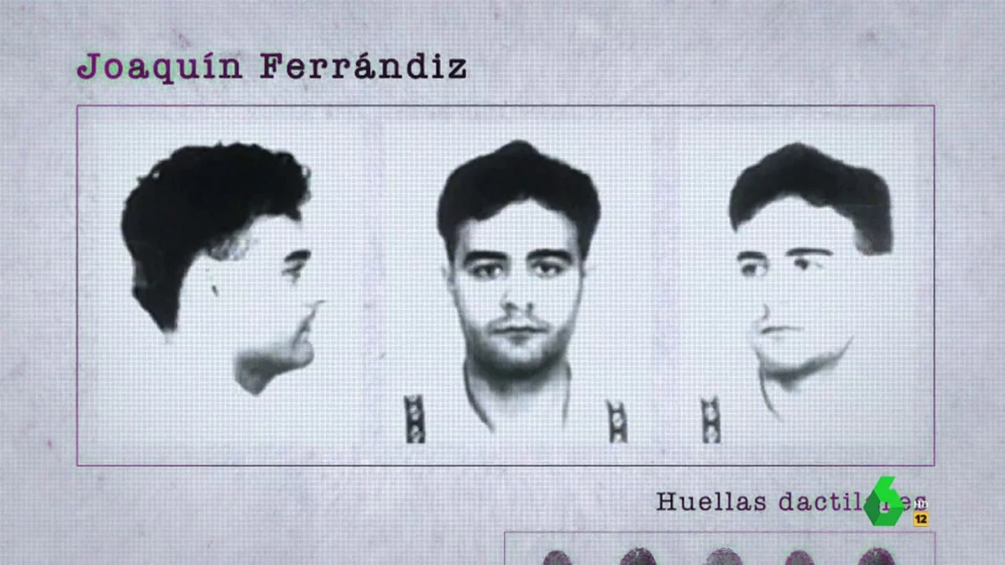 Imagen de archivo del asesino en serie de Castellón Imagen de archivo del asesino en serie de Castellón