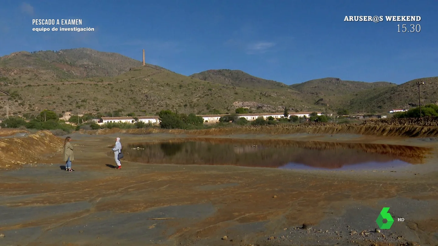 Las aguas ácidas llegan al Mediterráneo: así es la zona de Murcia testigo de una catástrofe ambiental Las aguas ácidas llegan al Mediterráneo: así es la zona de Murcia testigo de una catástrofe ambiental