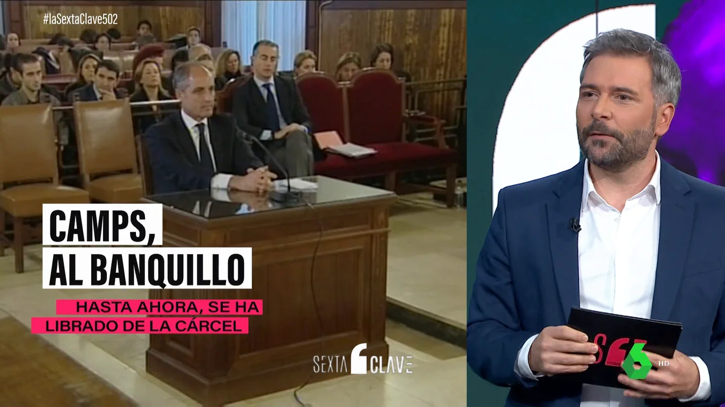 Francisco Camps vuelve a sentarse en el banquillo de los acusados por fraude y prevaricación Francisco Camps vuelve a sentarse en el banquillo de los acusados por fraude y prevaricación