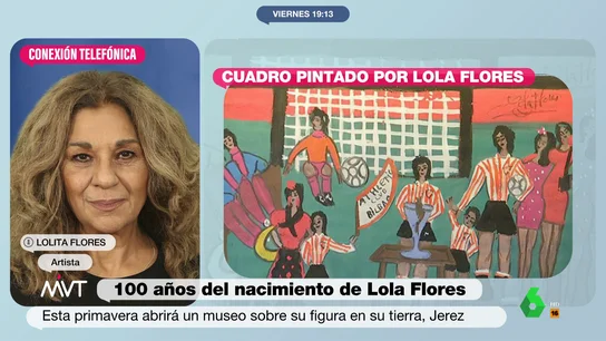 Lola Flores "decía que al morir se convertiría en una mosca chiquitita": las revelaciones de Lolita sobre su madre Lola Flores "decía que al morir se convertiría en una mosca chiquitita": las revelaciones de Lolita sobre su madre
