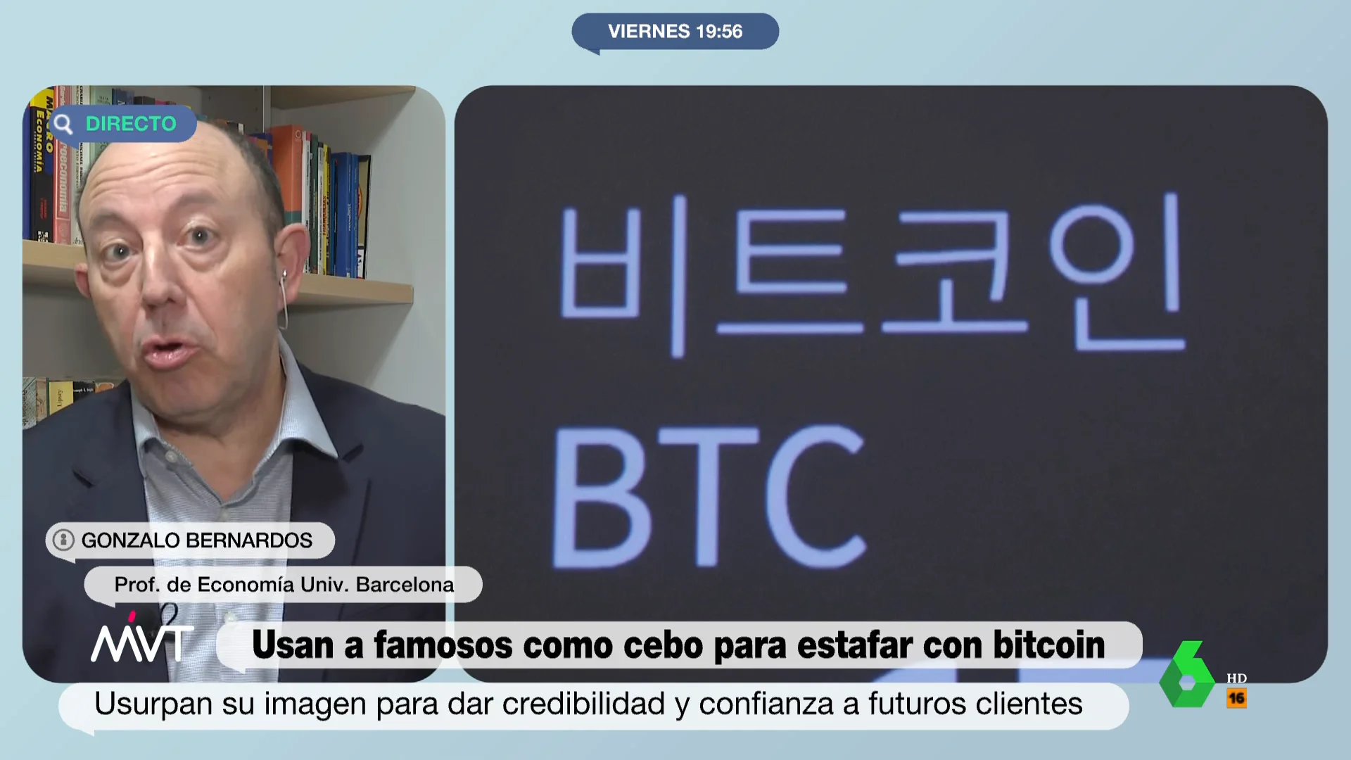 El consejo de Gonzalo Bernardos si te estás planteando invertir: "Háganme caso, acoten el riesgo"