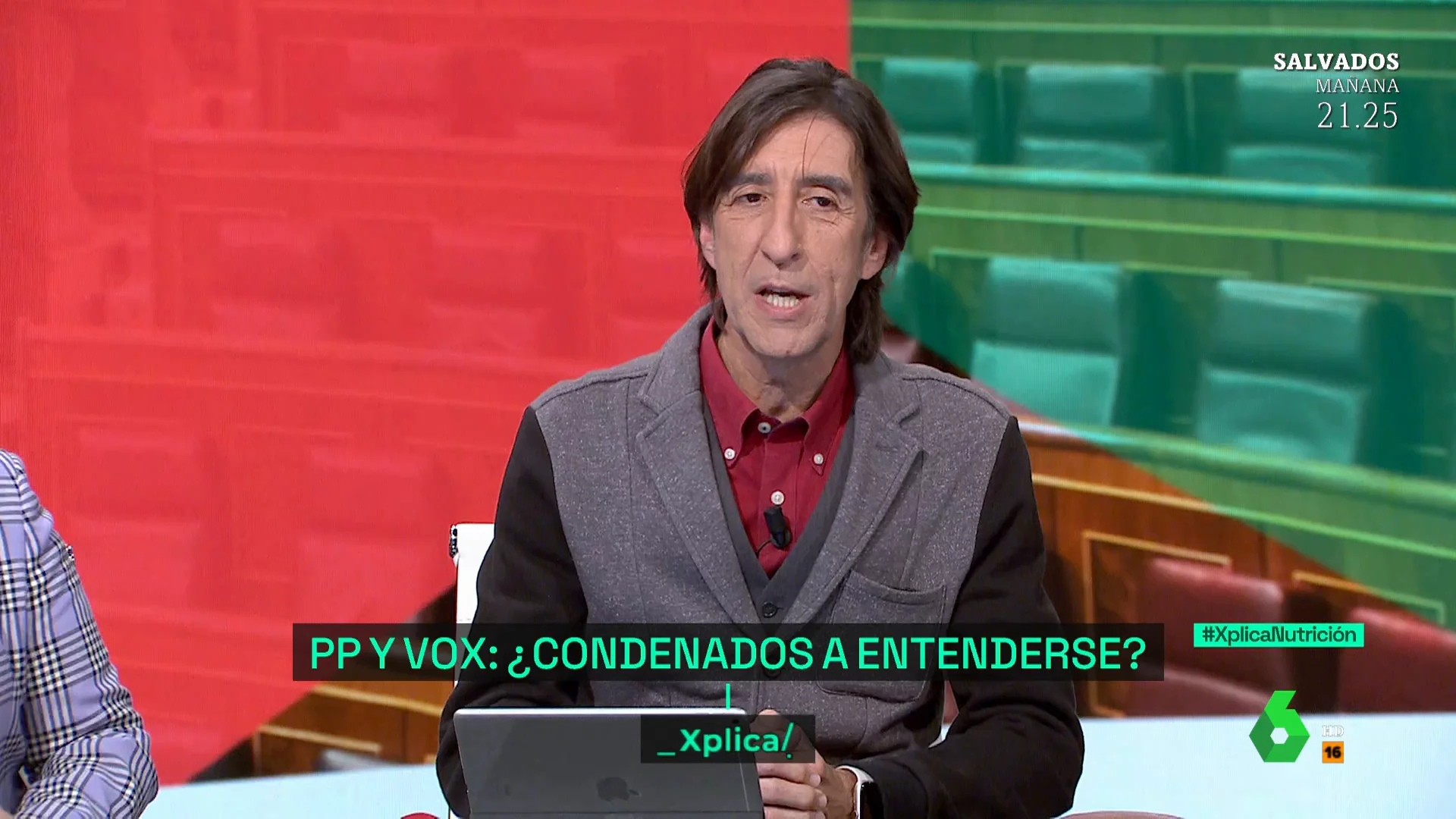 Benjamín Prado, sobre la política antiabortista de Vox: "Tratan a las mujeres como si fueran subnormales"