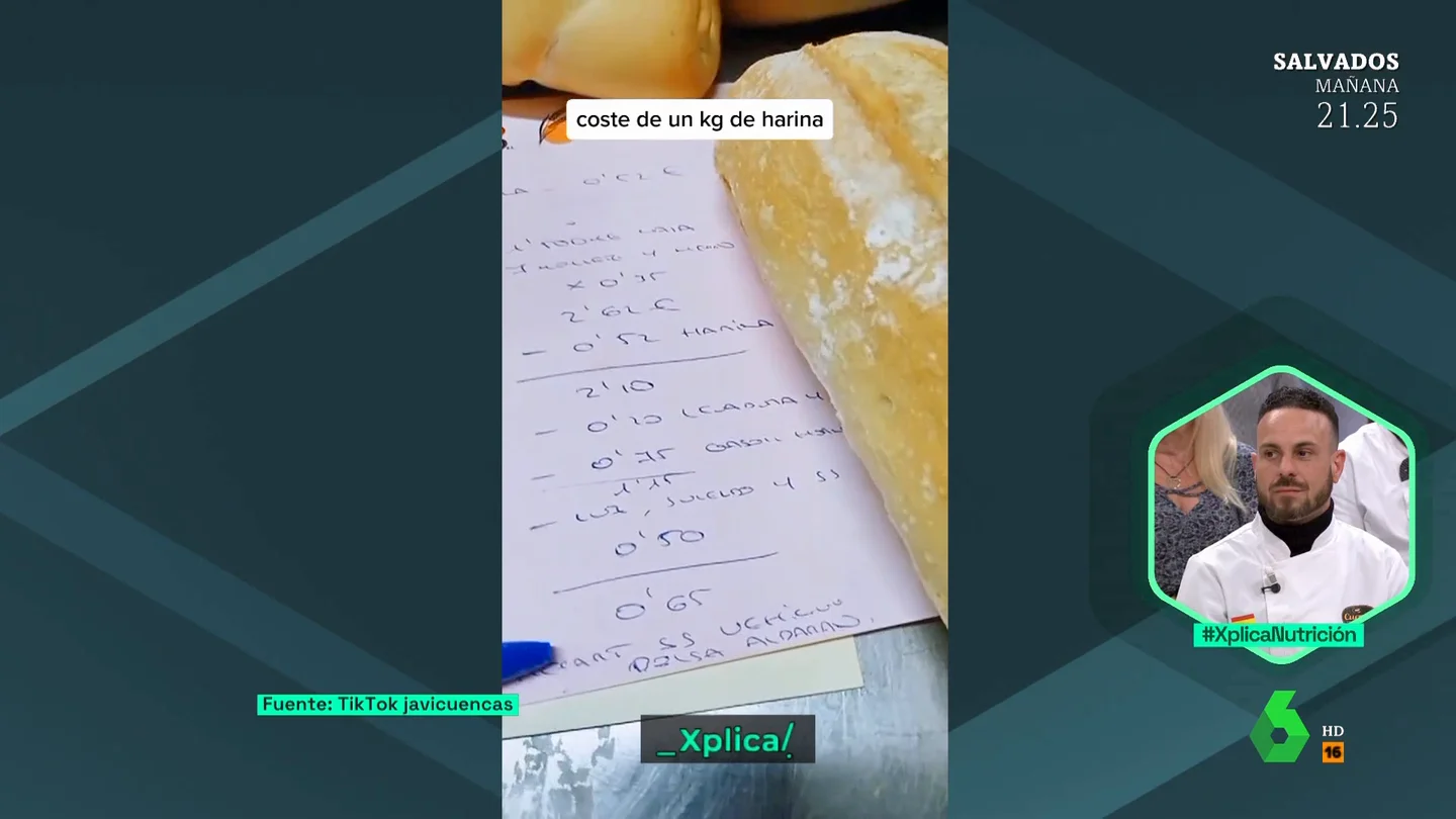 El vídeo denuncia viral de un panadero explicando sus beneficios tras pagar gastos: "Solo quedaría un mojón" El vídeo denuncia viral de un panadero explicando sus beneficios tras pagar gastos: "Solo quedaría un mojón"