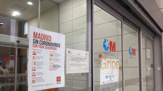 Imagen de archivo de un centro de salud en Madrid Imagen de archivo de un centro de salud en Madrid
