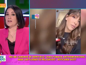 Boticaria García desmonta el truco de influencers como Rocío Osorno: el peligro de usar crema de hemorroides para las ojeras