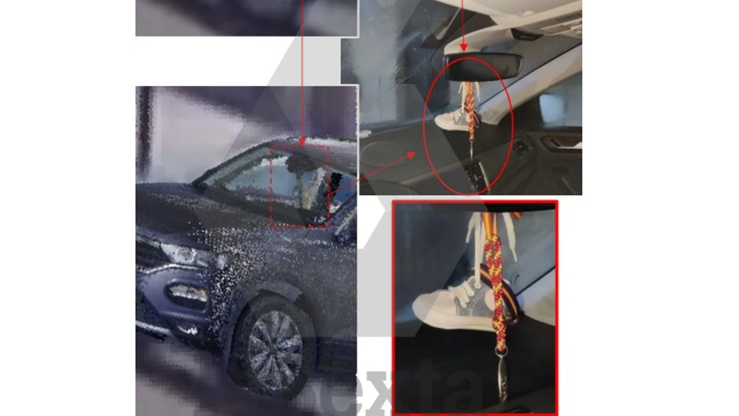 Un colgante en el retrovisor sitúa el coche de Óscar en el lavadero horas después de la desaparición de Esther López Un colgante en el retrovisor sitúa el coche de Óscar en el lavadero horas después de la desaparición de Esther López