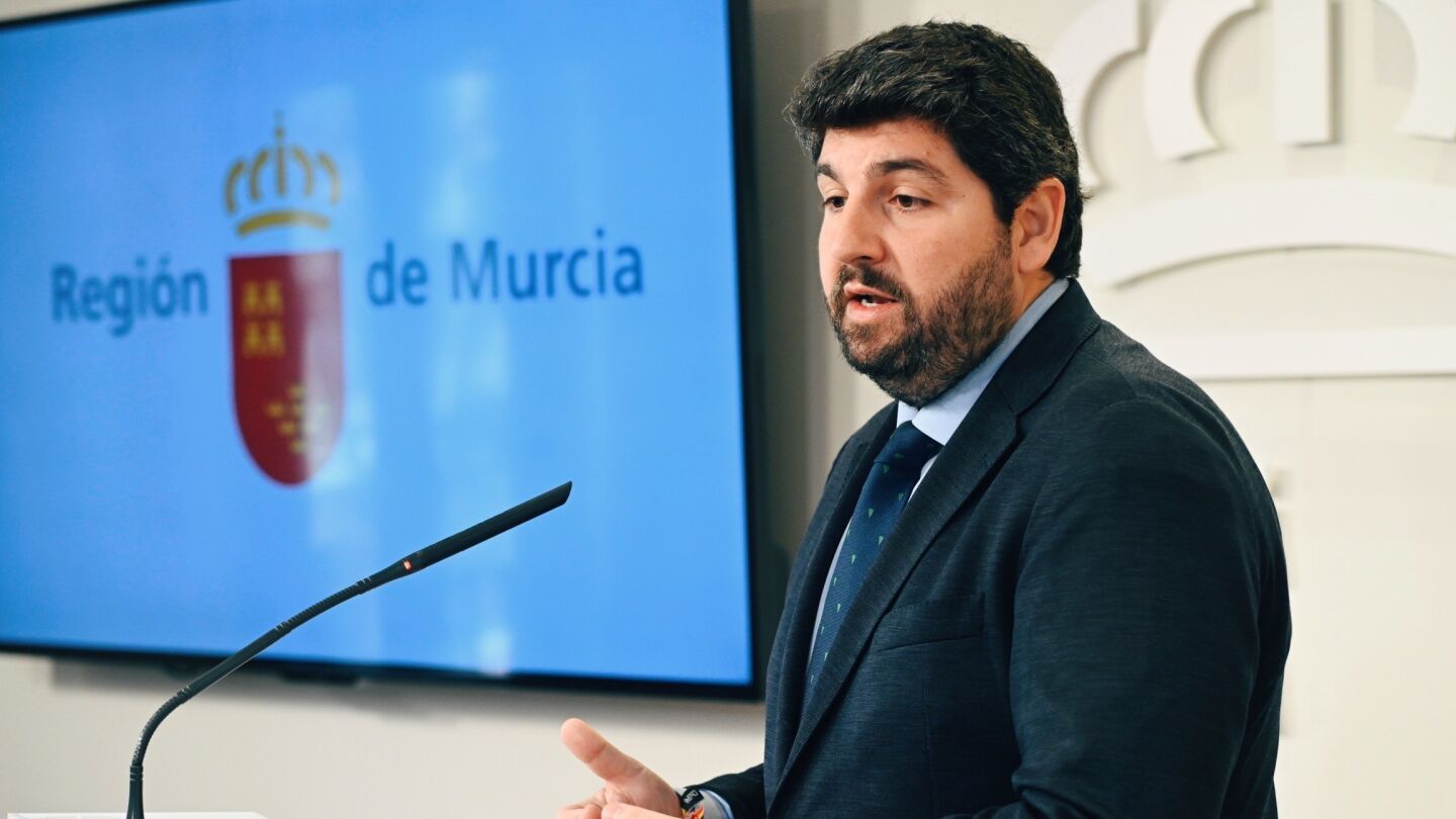 El presidente murciano, Fernando L&oacute;pez Miras