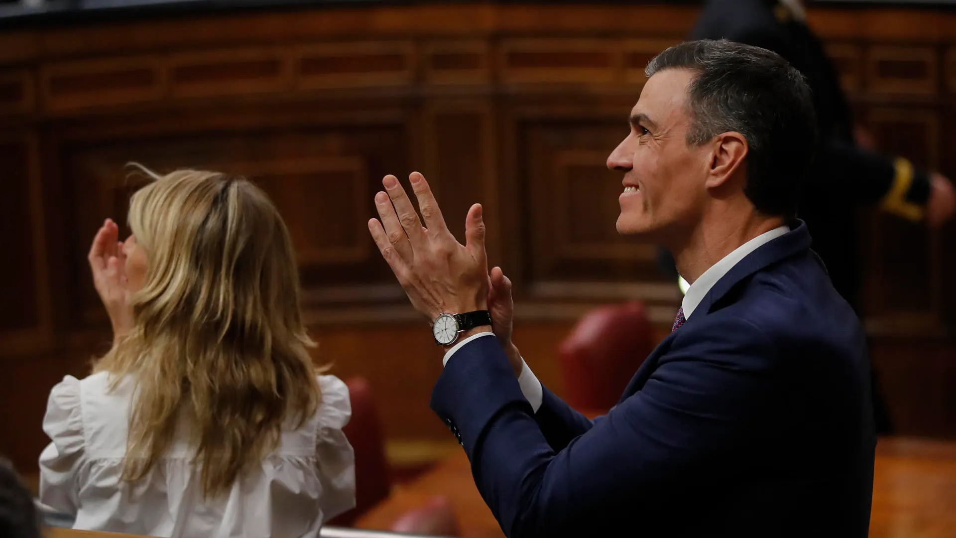 Pedro Sánchez, en el Congreso de los Diputados.