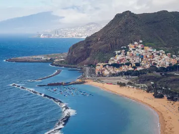 Santa Cruz de Tenerife, en las Islas Canarias Santa Cruz de Tenerife, en las Islas Canarias