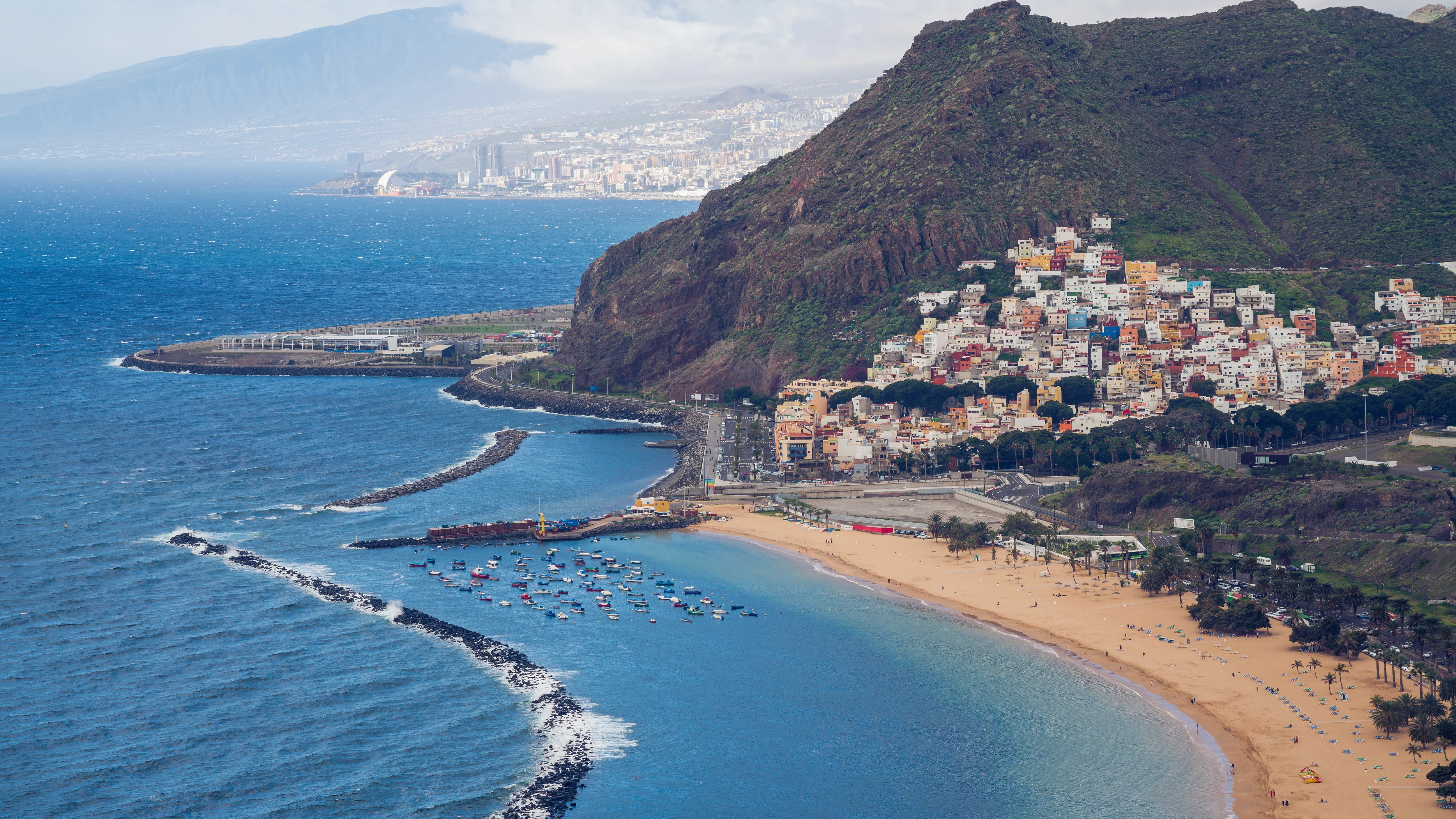 Santa Cruz de Tenerife, en las Islas Canarias