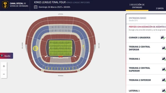 Dónde comprar las entradas para la final de la Kings League y todo lo que tienes que saber sobre ella Dónde comprar las entradas para la final de la Kings League y todo lo que tienes que saber sobre ella