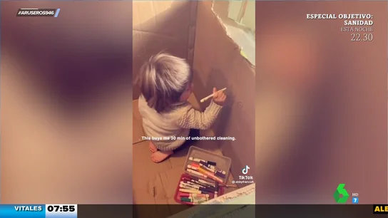 El ingenioso método de unos padres para que sus hijos dejen de pintar en las paredes El ingenioso método de unos padres para que sus hijos dejen de pintar en las paredes