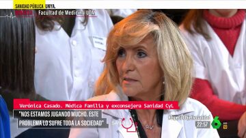 Verónica Casado, médica de familia: "La situación es terrible; lo que nos preocupa son los pacientes"