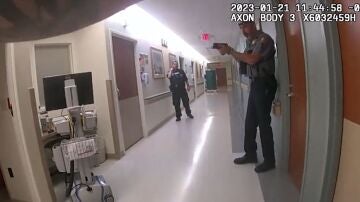 Agentes actúan en un hospital de Daytona Beach