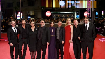 Primera edición de los Premios Feroz, en 2014, en los Cines Callao de Madrid