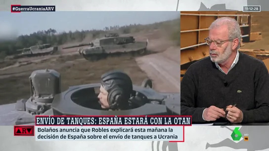 El análisis de Jesús Núñez sobre el envío de tanques a Ucrania: "Pensar en la paz es suministrar armas a quien ha sido invadido" El análisis de Jesús Núñez sobre el envío de tanques a Ucrania: "Pensar en la paz es suministrar armas a quien ha sido invadido"