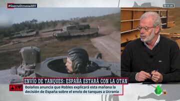 El análisis de Jesús Núñez sobre el envío de tanques a Ucrania: "Pensar en la paz es suministrar armas a quien ha sido invadido"