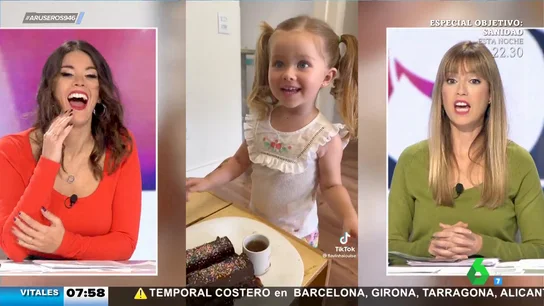 La divertida broma de una niña a su padre con un 'trampantojo' culinario La divertida broma de una niña a su padre con un 'trampantojo' culinario