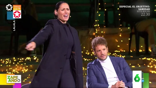 La cara viral de Daniel Diges al escuchar cómo desafinaba una mujer en el nuevo programa de Telemadrid La cara viral de Daniel Diges al escuchar cómo desafinaba una mujer en el nuevo programa de Telemadrid