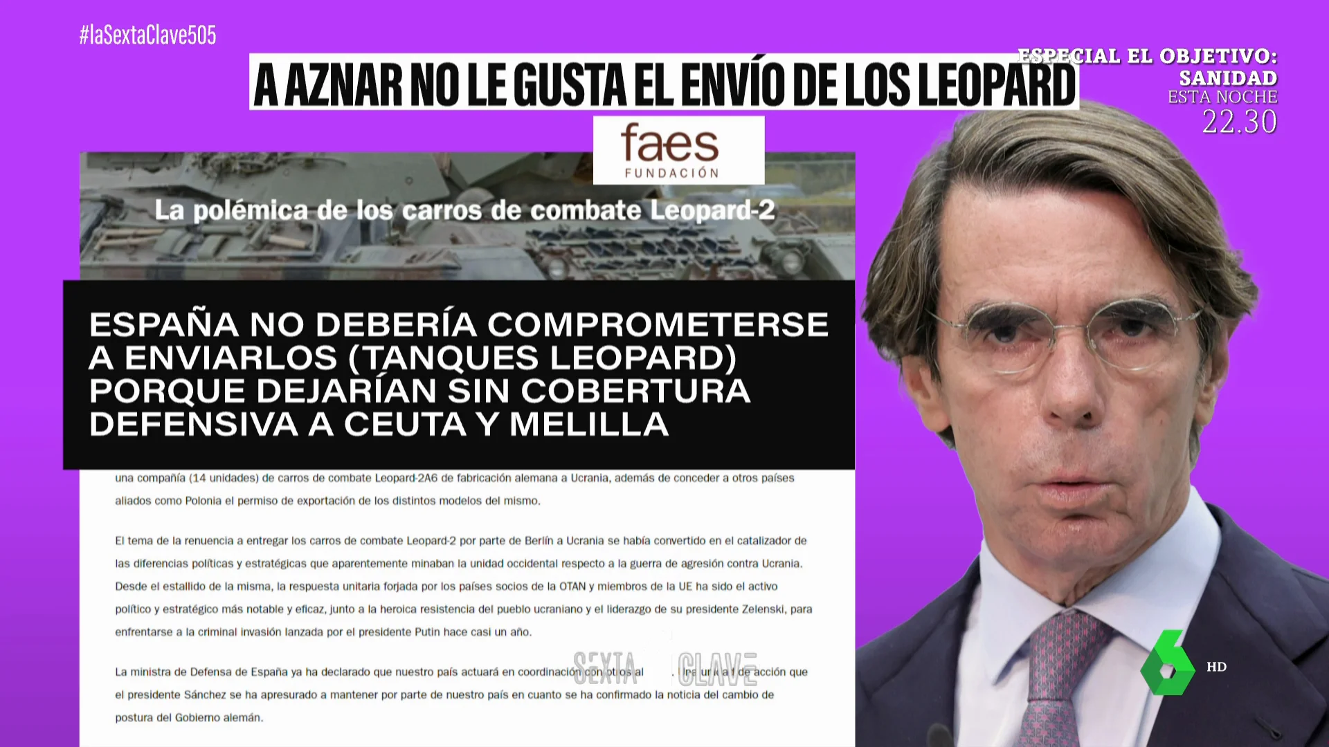 CLAVE PoliticosLeopardAznar