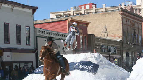 Skijoring