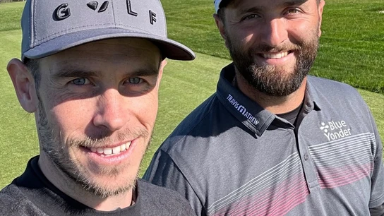 John Rahm y Gareth Bale John Rahm y Gareth Bale