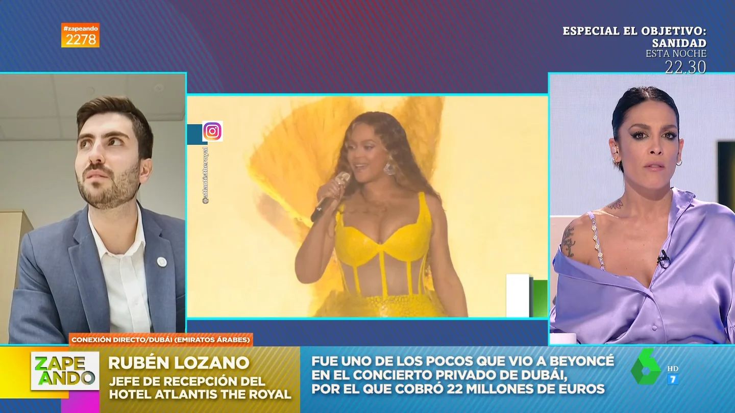 El español que trabaja en el hotel donde se alojó Beyoncé en su concierto en Dubai: "Tiene una voz única" El español que trabaja en el hotel donde se alojó Beyoncé en su concierto en Dubai: "Tiene una voz única"