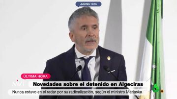 Grande-Marlaska, sobre el atacante de Algeciras: "Nunca ha estado en el radar en ningún servicio nacional por radicalización"